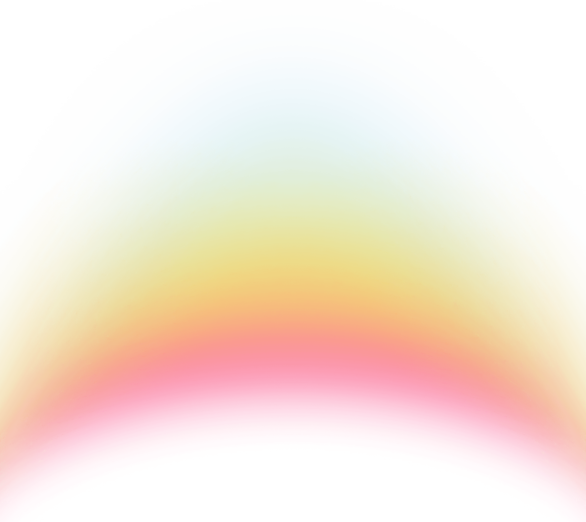 Top overscroll gradient